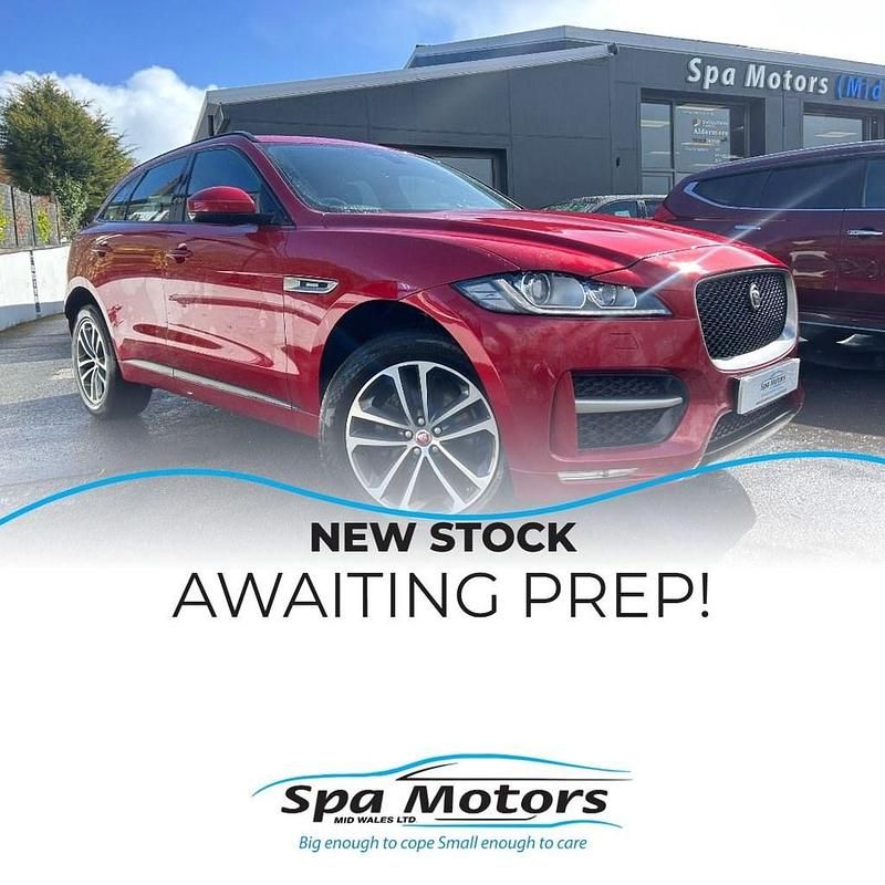 Used Jaguar F-Pace R-Sport 180 HP (132 kW) 2019 Red SUV