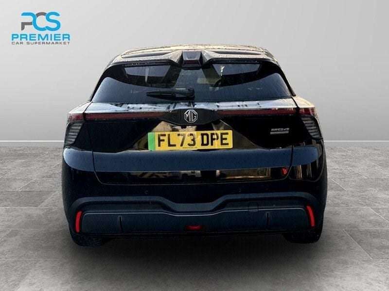 Used MG MG4 EV Trophy 2023 Black Hatchback