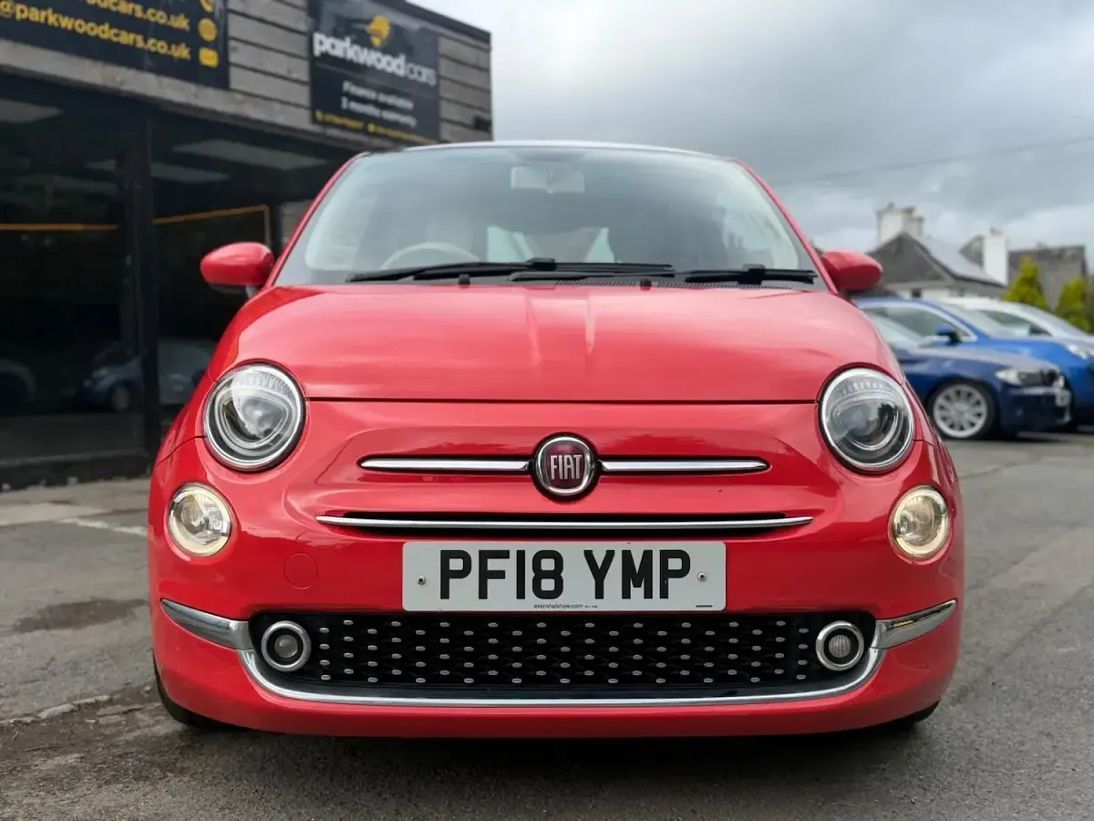 Used Fiat 500 Lounge 69 HP (50 kW) 2018 Pink Hatchback