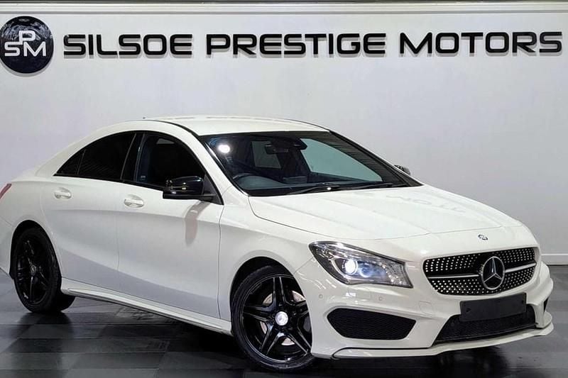 White Used 2013 Mercedes CLA220 AMG Sedan | £11,995 (Fair price) - Image 1/1