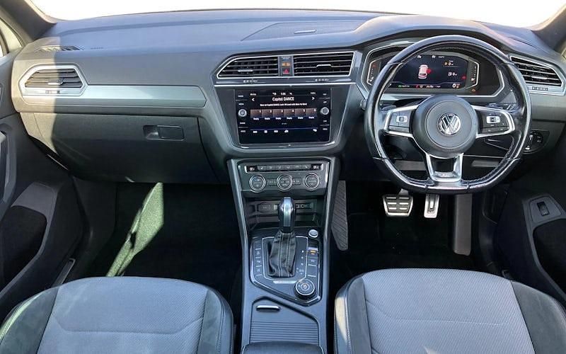 Used VW Tiguan R-line 150 HP (110 kW) 2020 White SUV