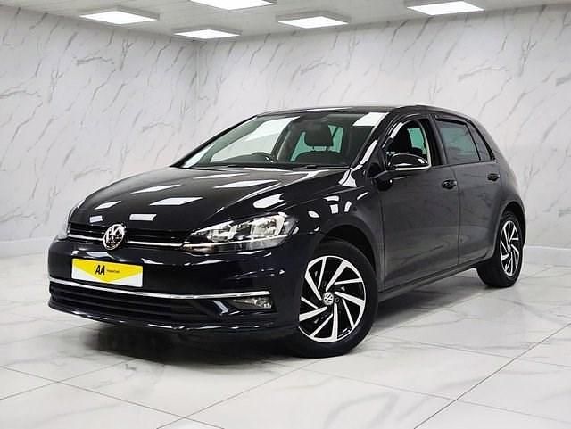 Used VW Golf VII Match 150 HP (110 kW) 2019 Black Hatchback