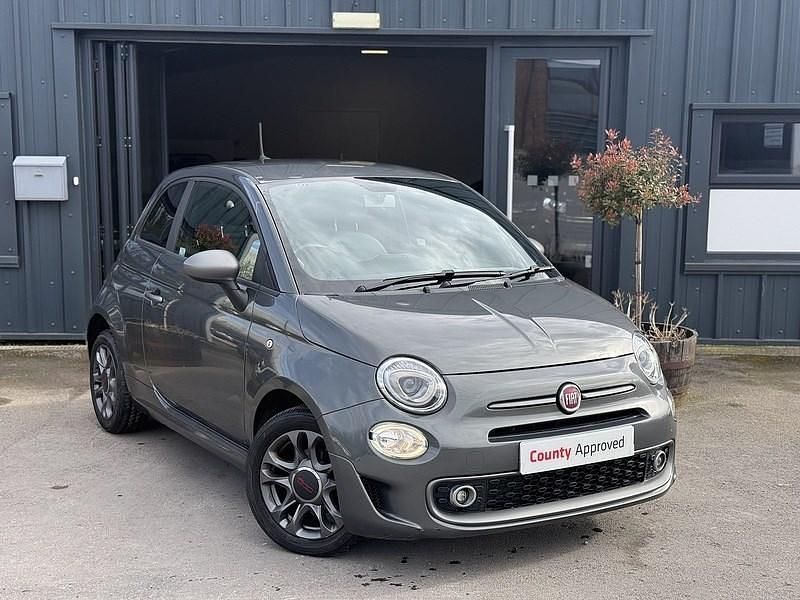 Used Fiat 500 S 69 HP (50 kW) 2017 Grey Hatchback