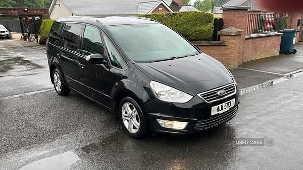 Black Used 2012 Ford Galaxy Zetec MPV | £4,150 - Image 1/4