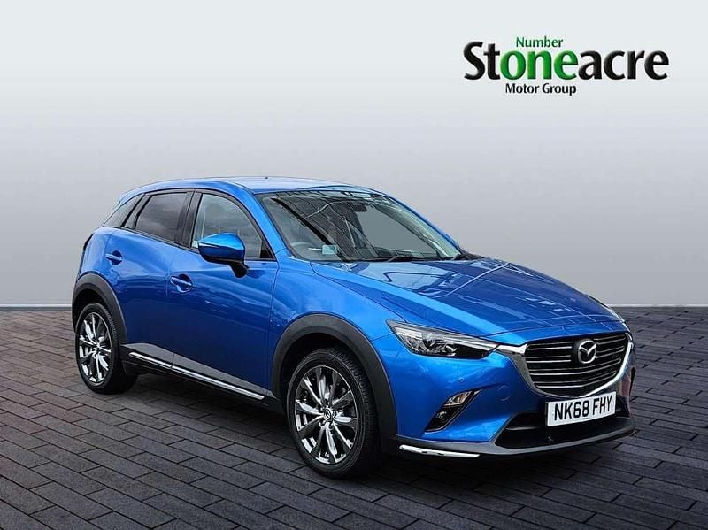 Blue Used 2018 Mazda CX-3 Inclusive SUV | £15,000 (Fair price) - Image 1/4