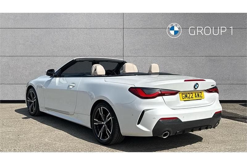 Used BMW 420 M Sport 184 HP (135 kW) 2022 White Cabriolet