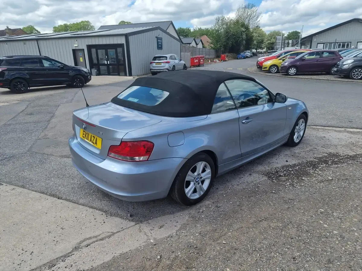 Used BMW 118 Cabriolet 2011 Blue Cabriolet