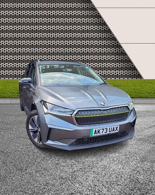 Grey Used 2023 Skoda Enyaq iV ecoSuite SUV | £19,995 (Super price) - Image 1/4