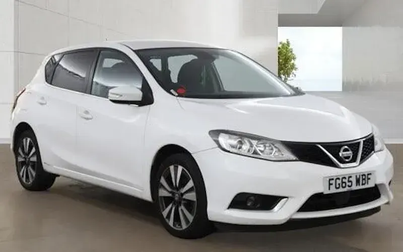 Used Nissan Pulsar N-TEC 116 HP (85 kW) 2015 White Hatchback