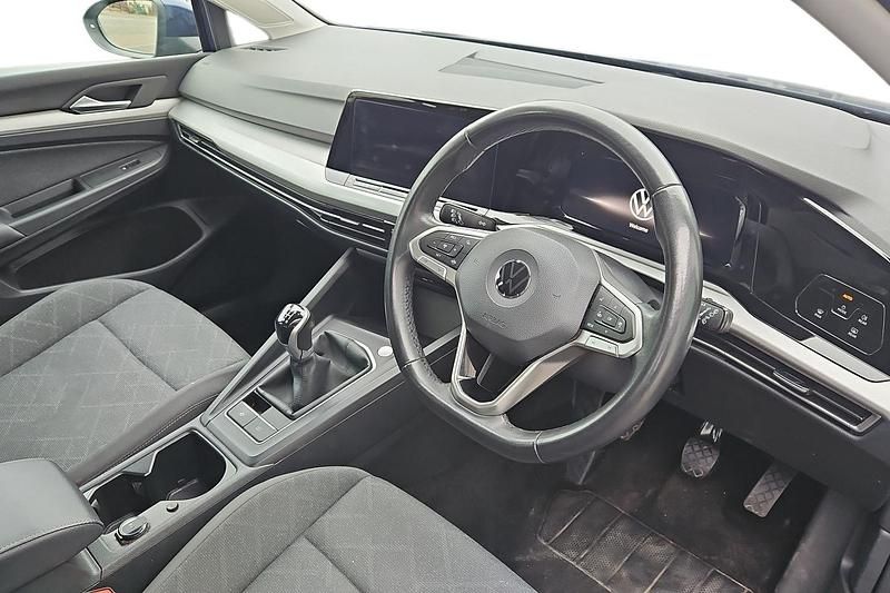 Used VW Golf VIII S 150 HP (110 kW) 2022 Blue Hatchback