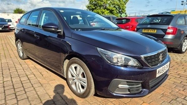 Blue Used 2018 Peugeot 308 Active Estate | £7,595 (Fair price) - Image 1/1