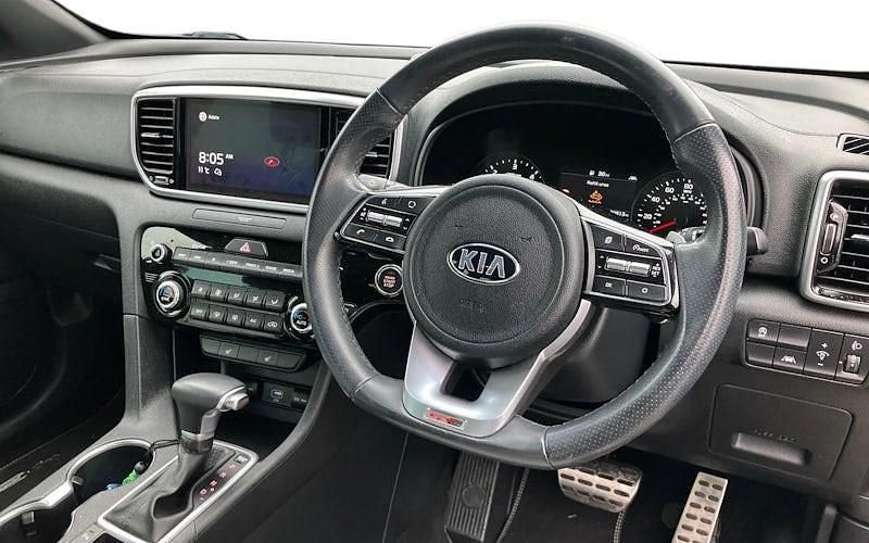 Used Kia Sportage GT-Line 136 HP (100 kW) 2021 Black SUV