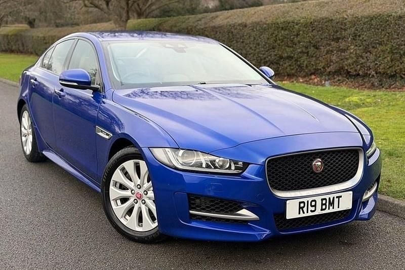 Blue Used 2019 Jaguar XE R-Sport Sedan | £6,990 (Good price) - Image 1/1
