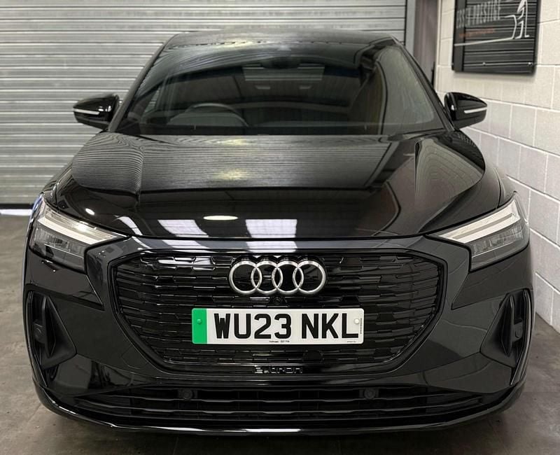 Used Audi Q4 e-tron S-Line 150 kW (204 HP) 2023 Black SUV