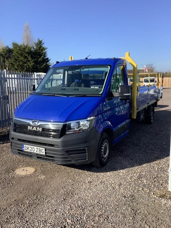 Used MAN TGE 2020 Blue Van