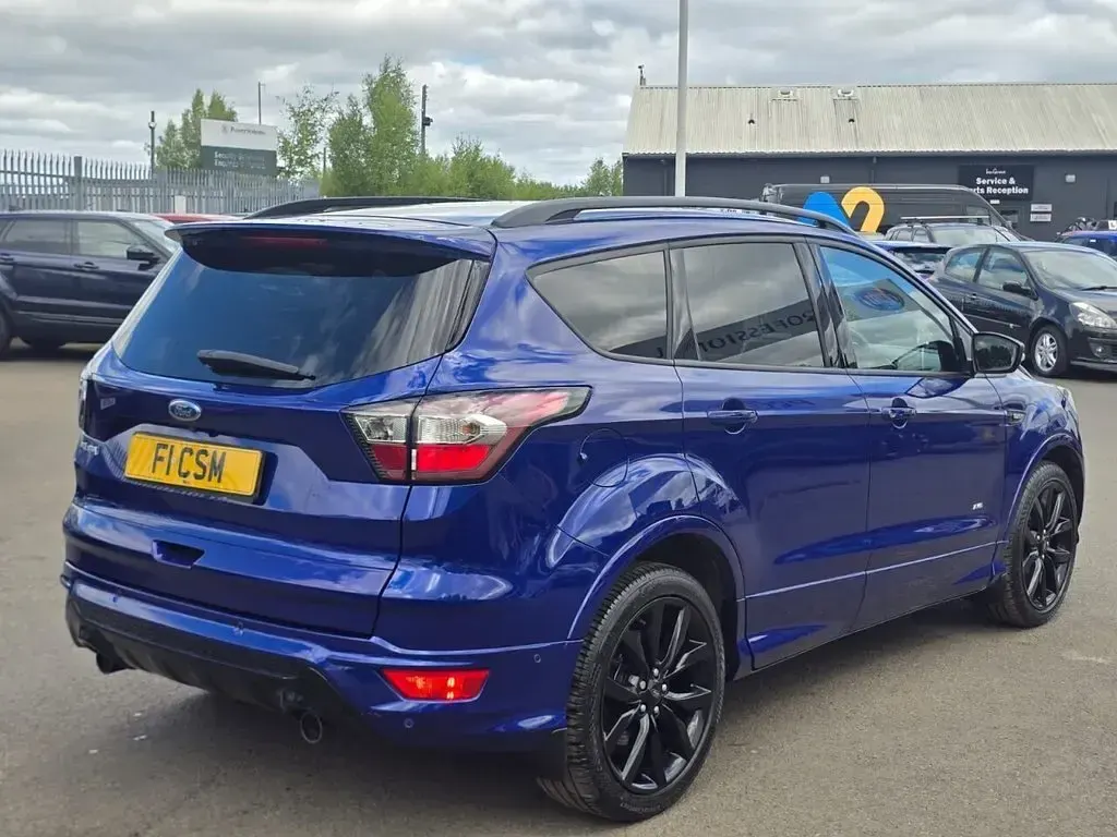 Used Ford Kuga ST-Line X 180 HP (132 kW) 2017 Blue SUV