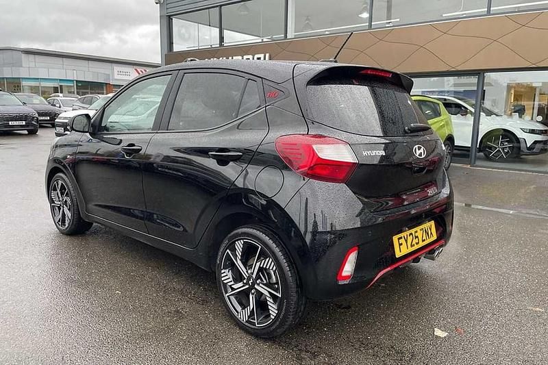 Used Hyundai i10 N Line 90 HP (66 kW) 2025 Abyss black Hatchback