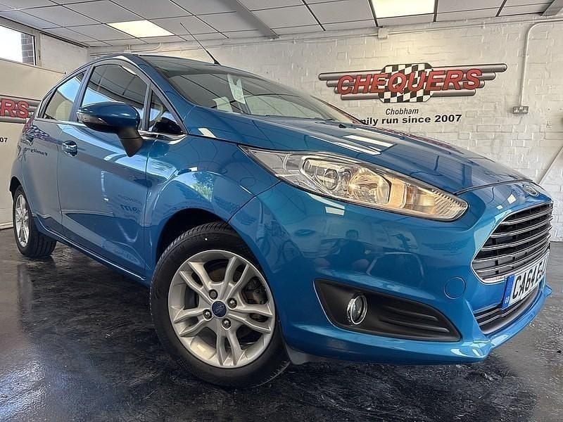 Blue Used 2015 Ford Fiesta Zetec Hatchback | £6,400 (Fair price) - Image 1/2