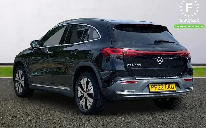 Used Mercedes EQA250 139 kW (190 HP) 2022 Black SUV