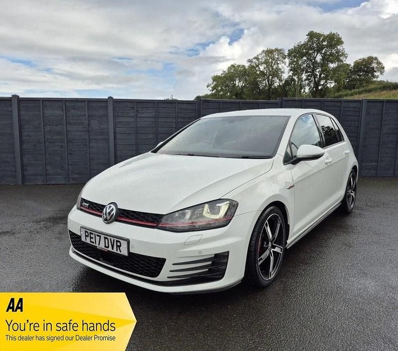 White Used 2017 VW Golf VII GTI Hatchback | £17,695 (Fair price) - Image 1/4