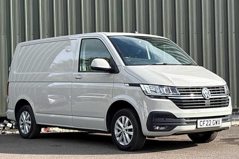 Grey Used 2022 VW T6.1 Highline Van | £25,485 (A bit pricey) - Image 1/4