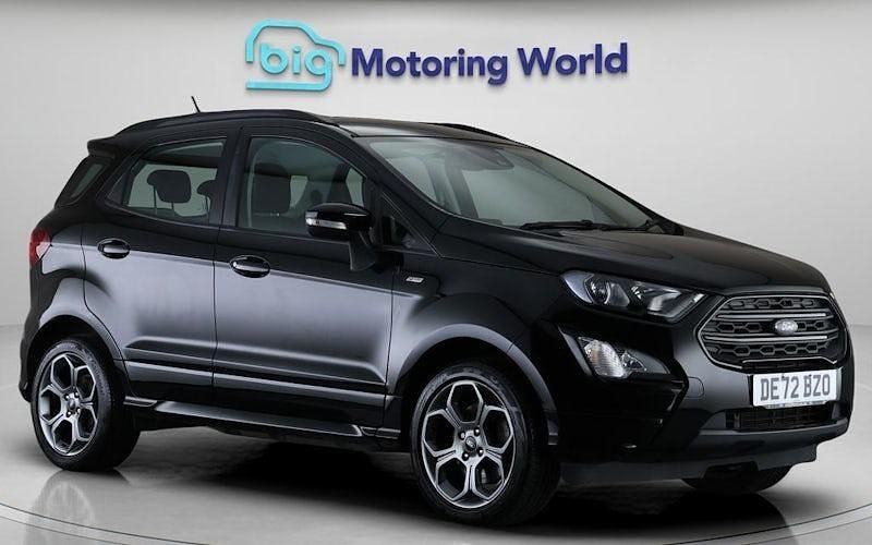 Used Ford Ecosport ST-Line 125 HP (91 kW) 2022 Black SUV