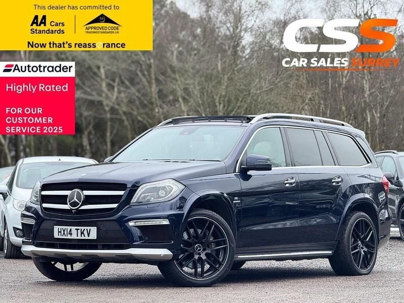 Used Mercedes GL63 AMG AMG 2014 Blue SUV