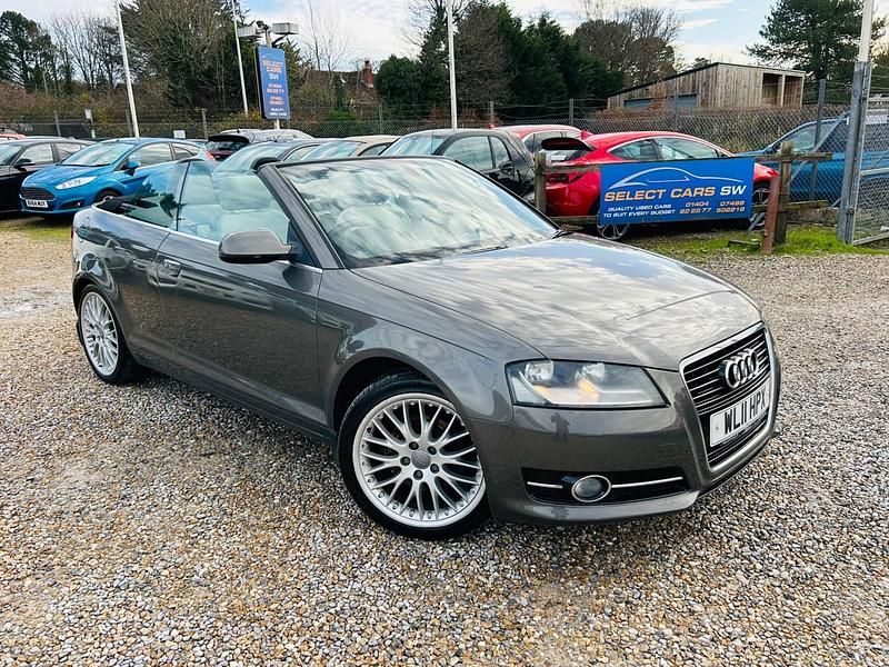 Used Audi A3 Cabriolet Sport 140 HP (102 kW) 2011 Grey Cabriolet