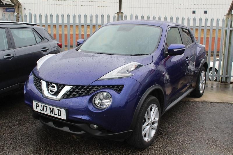Used Nissan Juke Acenta 110 HP (80 kW) 2017 Blue SUV