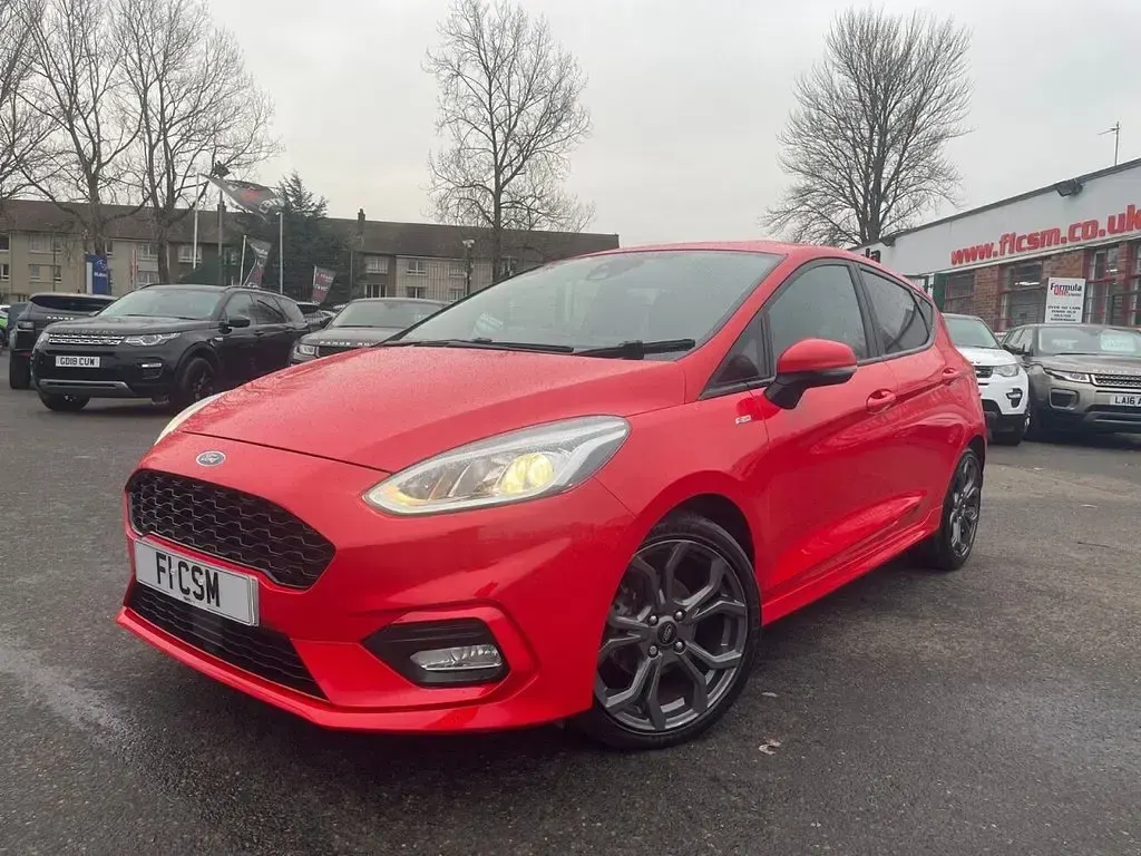 Used Ford Fiesta ST-Line 100 HP (73 kW) 2019 Red Hatchback