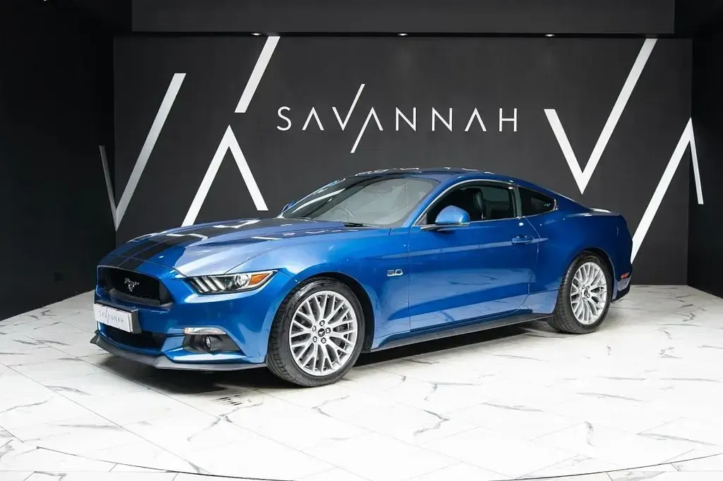 Used Ford Mustang GT Fastback 416 HP (305 kW) 2018 Blue Coupe