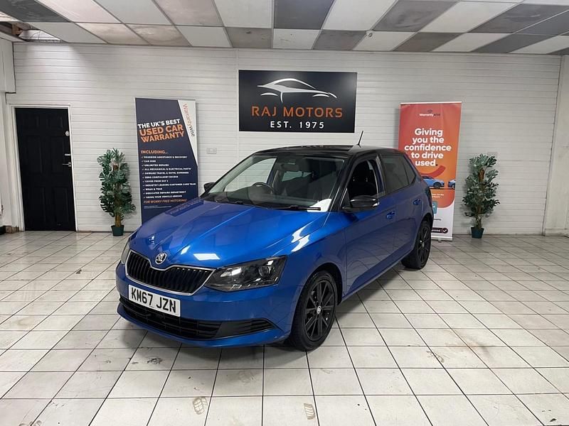 Blue Used 2017 Skoda Fabia Colour Edition Hatchback | £6,295 (A bit pricey) - Image 1/4