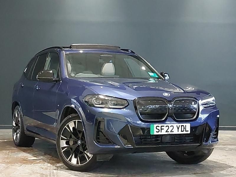 Blue Used 2022 BMW iX3 M Sport SUV | £25,998 (A bit pricey) - Image 1/4