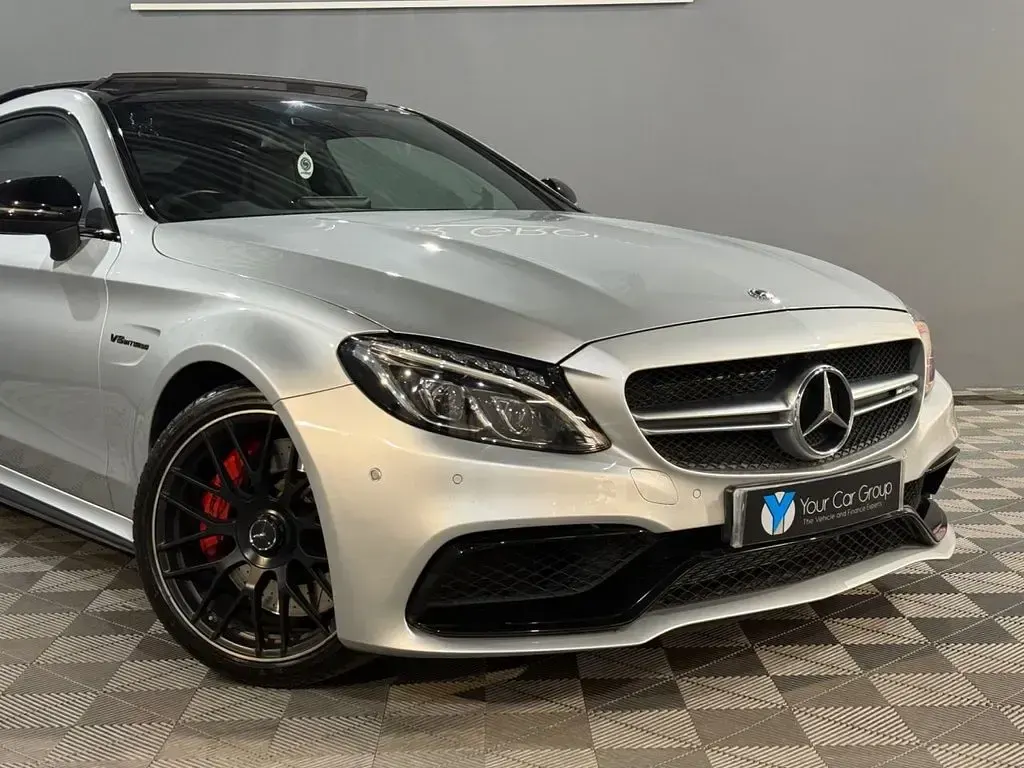 Used Mercedes C63S AMG Premium 2018 Silver Coupe