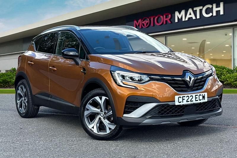 Orange Used 2022 Renault Captur RS Line SUV | £16,638 (Fair price) - Image 1/4