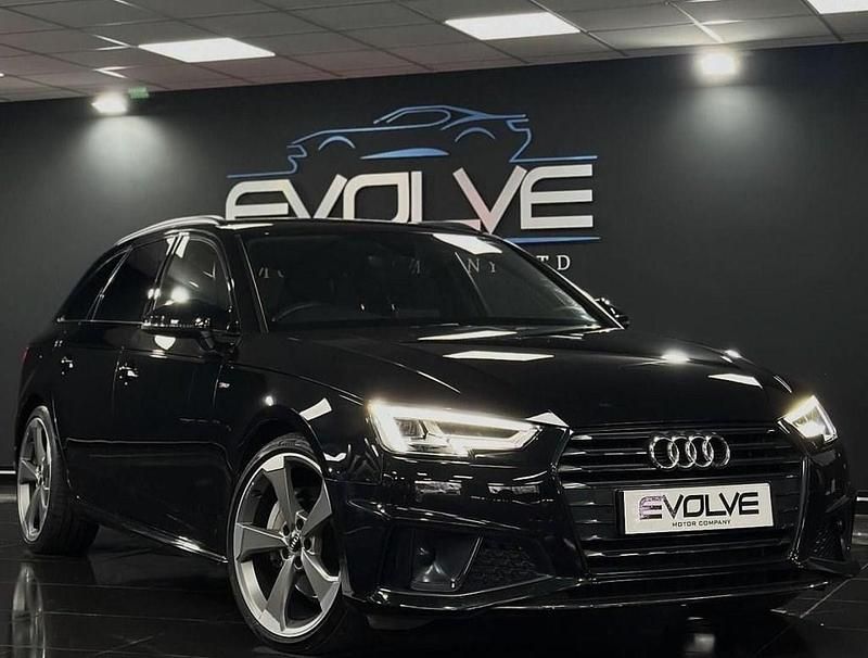 Used Audi A4 Black Edition 190 HP (139 kW) 2019 Black Estate