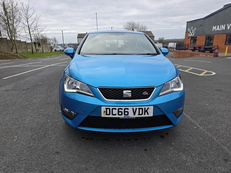 Used Seat Ibiza FR 90 HP (66 kW) 2017 Blue Hatchback