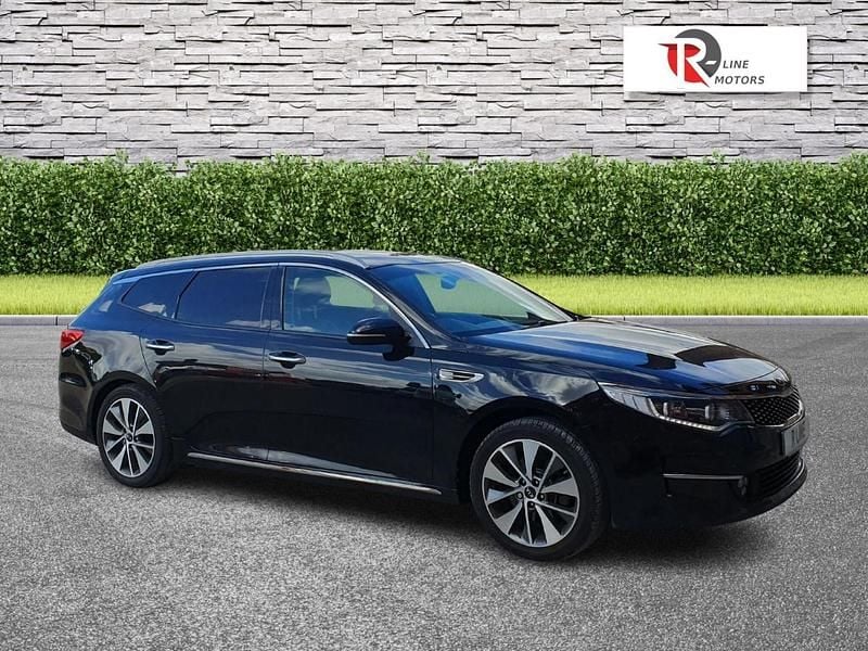 Black Used 2017 Kia Optima 3 Estate | £7,495 (Good price) - Image 1/4