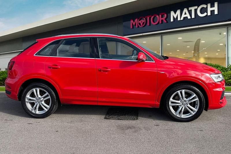Used Audi Q3 S-Line 150 HP (110 kW) 2017 Red SUV