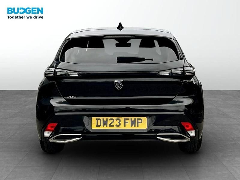 Used Peugeot 308 Allure Premium 130 HP (95 kW) 2023 Black Hatchback