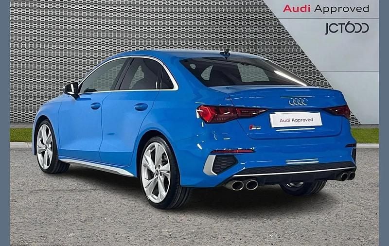 Used Audi S3 Comfort 306 HP (225 kW) 2022 Blue Sedan