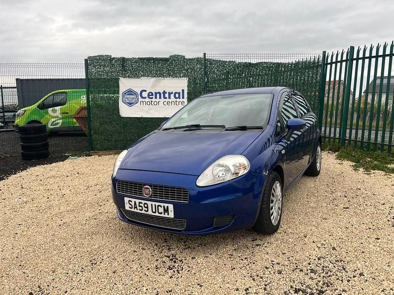 Used Fiat Grande Punto Active 2009 Blue Hatchback