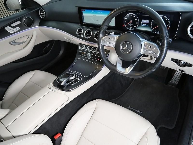 Used Mercedes E220 AMG line 2021 Black Estate