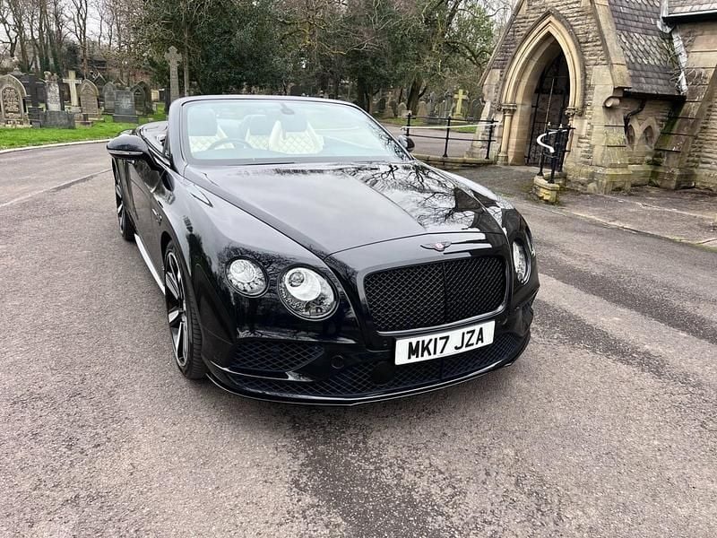 Used Bentley Continental GT Convertible Mulliner 2017 Black Cabriolet