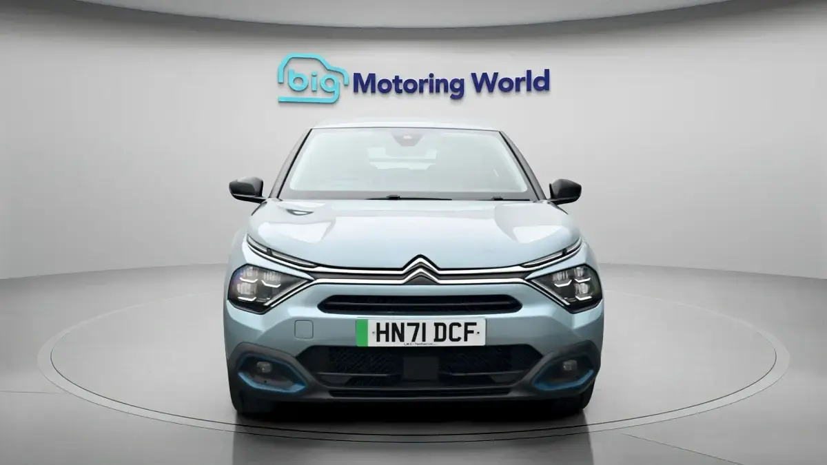 Used Citroën e-C4 100 kW (136 HP) 2021 Blue Hatchback