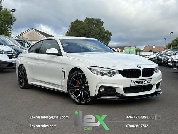 White Used 2016 BMW 420 M Sport Coupe | £15,250 (Fair price) - Image 1/4