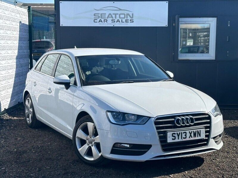 White Used 2013 Audi A3 Sport Hatchback | £5,495 (Fair price) - Image 1/4