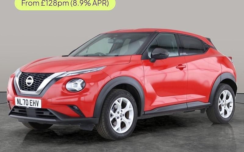 Used Nissan Juke N-Connecta 117 HP (86 kW) 2020 Red SUV