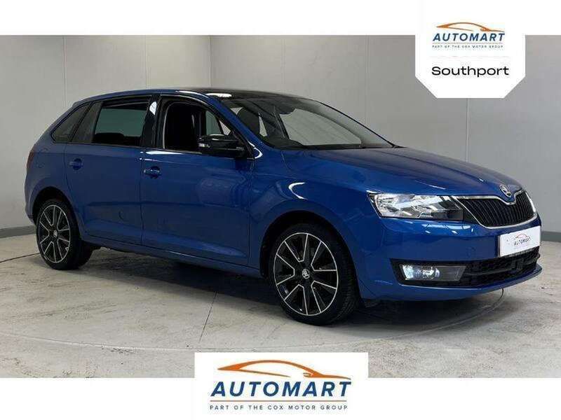 Blue Used 2017 Skoda Rapid Sport Estate | £8,995 (Fair price) - Image 1/4