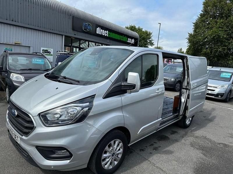 Silver Used 2019 Ford Transit Custom Limited Van | £12,995 (Expensive) - Image 1/3